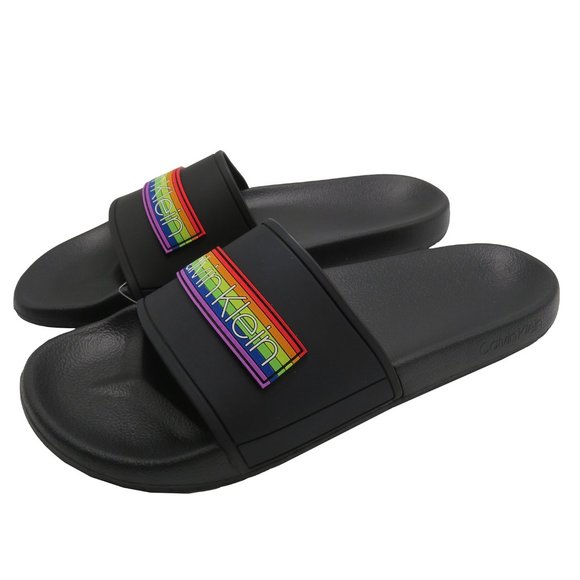 calvin klein rainbow sliders